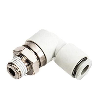 管气动快插快速接高头KXL旋转弯头速气S629MC型万向旋转接头螺纹