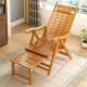 竹躺椅可可躺折午休折叠椅便携老阳光叠睡人见详情椅坐阳台休闲靠