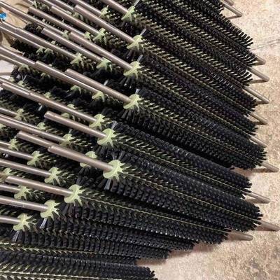 玻清洗R机毛刷辊尼璃龙除尘毛刷辊抛光毛毛刷滚清洗刷RJE