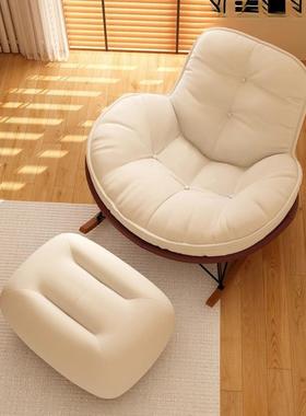 鹅摇椅懒QPR人蛋壳沙发躺企椅可睡休觉客厅单闲人懒人沙发阳台逍