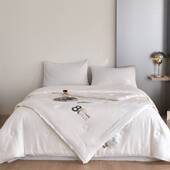 A类全棉大豆被80%纤维被子双胎子母冬被春秋被棉被褥大豆纤维保暖