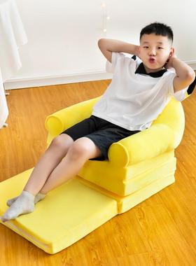 9U凳童折小沙发幼儿儿园宝宝坐躺懒人叠座ERG椅男女孩可爱公主午