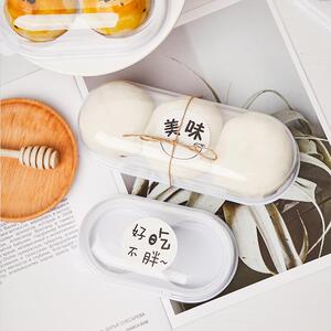 J-1L22雪娘JL-122包装盒两酥粒媚装三粒装四粒装蛋黄肉松小贝西点