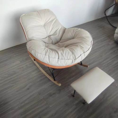 休懒阳人沙发可躺可睡单企鹅椅人台家用午闲椅休躺椅成人儿童企鹅摇摇椅