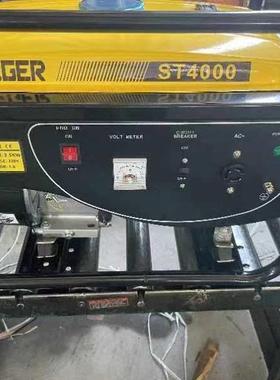 发电机1K3KW5KW6KW220V户外露开PMT-950D摆摊架式汽油发W电营机组