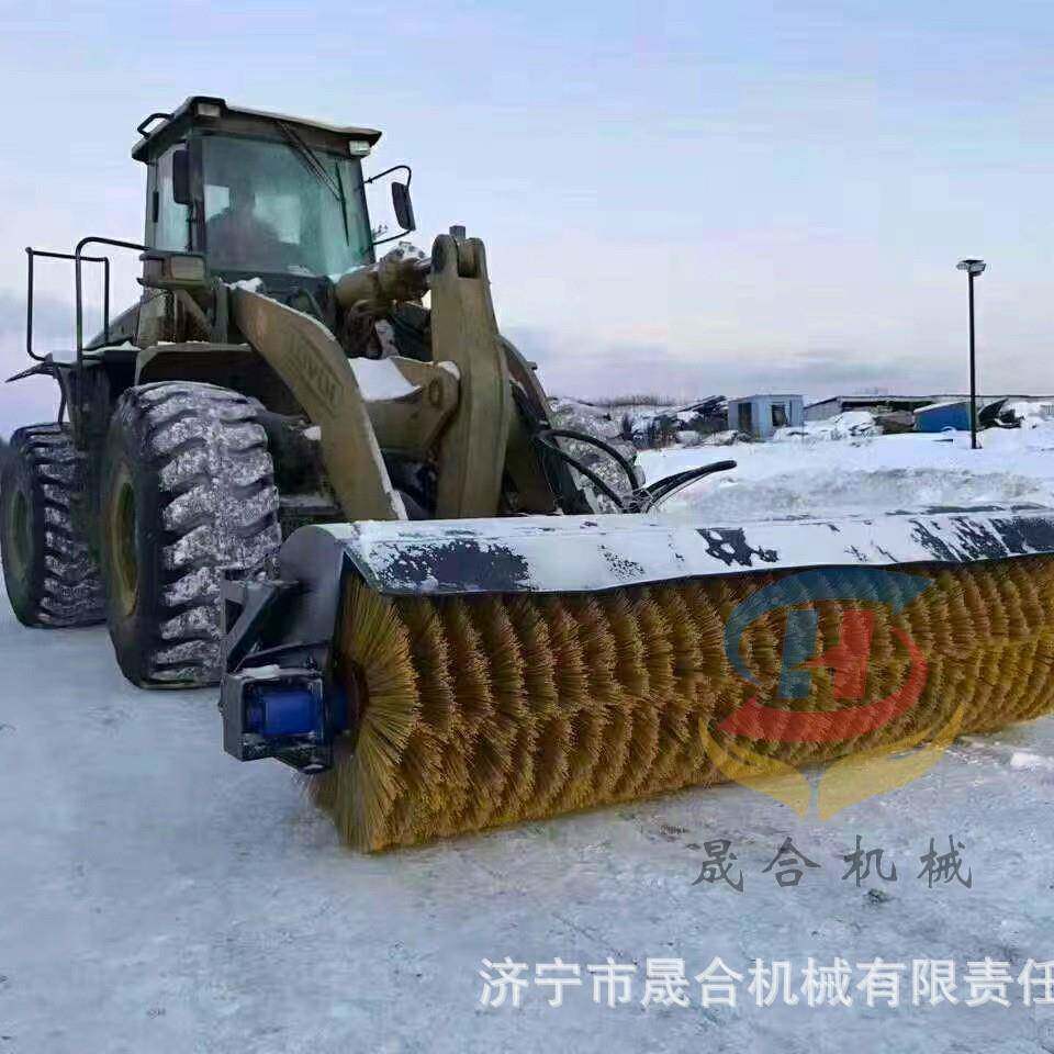 滑移程前置是斜85式角清工扫器大型滚刷扫雪头扫车雪机