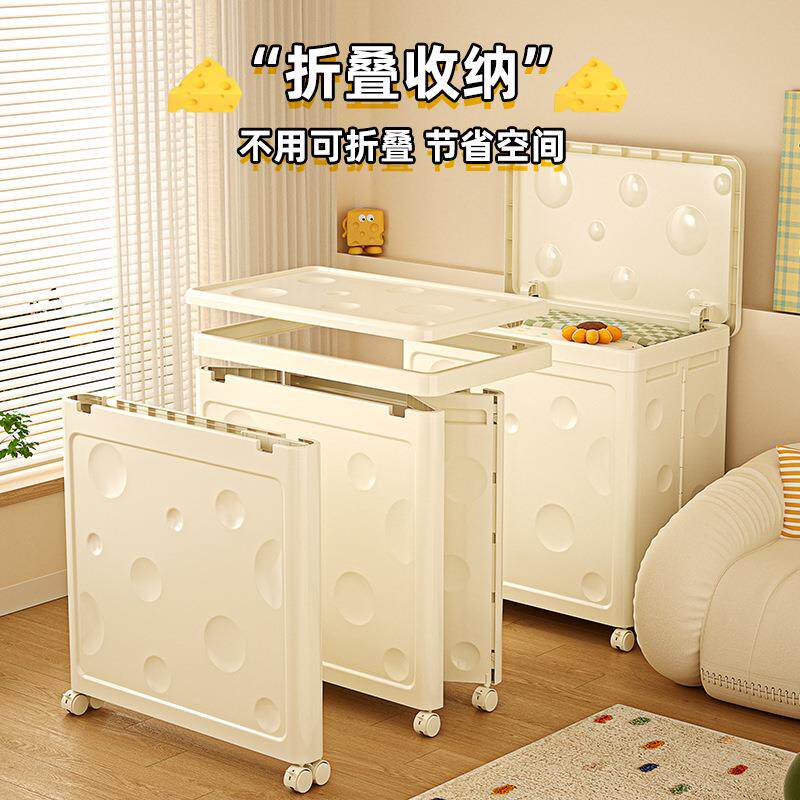 衣服收箱用大容量翻盖整折理箱叠00093纳框超大换季家衣物被子储