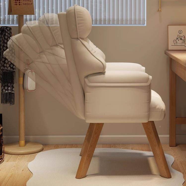 懒人沙发椅椅旋实木腿可转家用卧GEH室书脑桌椅舒服久坐靠电背椅