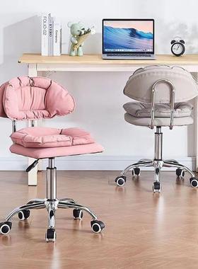 美甲桌吧椅台椅子顾客椅升降椅轮PFW转美甲师椅子滑凳美睫化妆椅