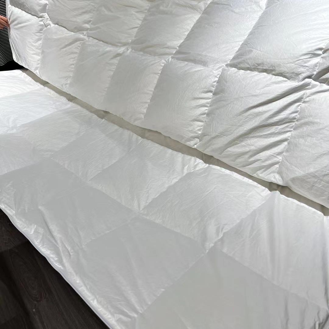 匹马棉二合一子母9被5白绒冬四季被BO芯冬季加厚被鹅保暖 - 封面