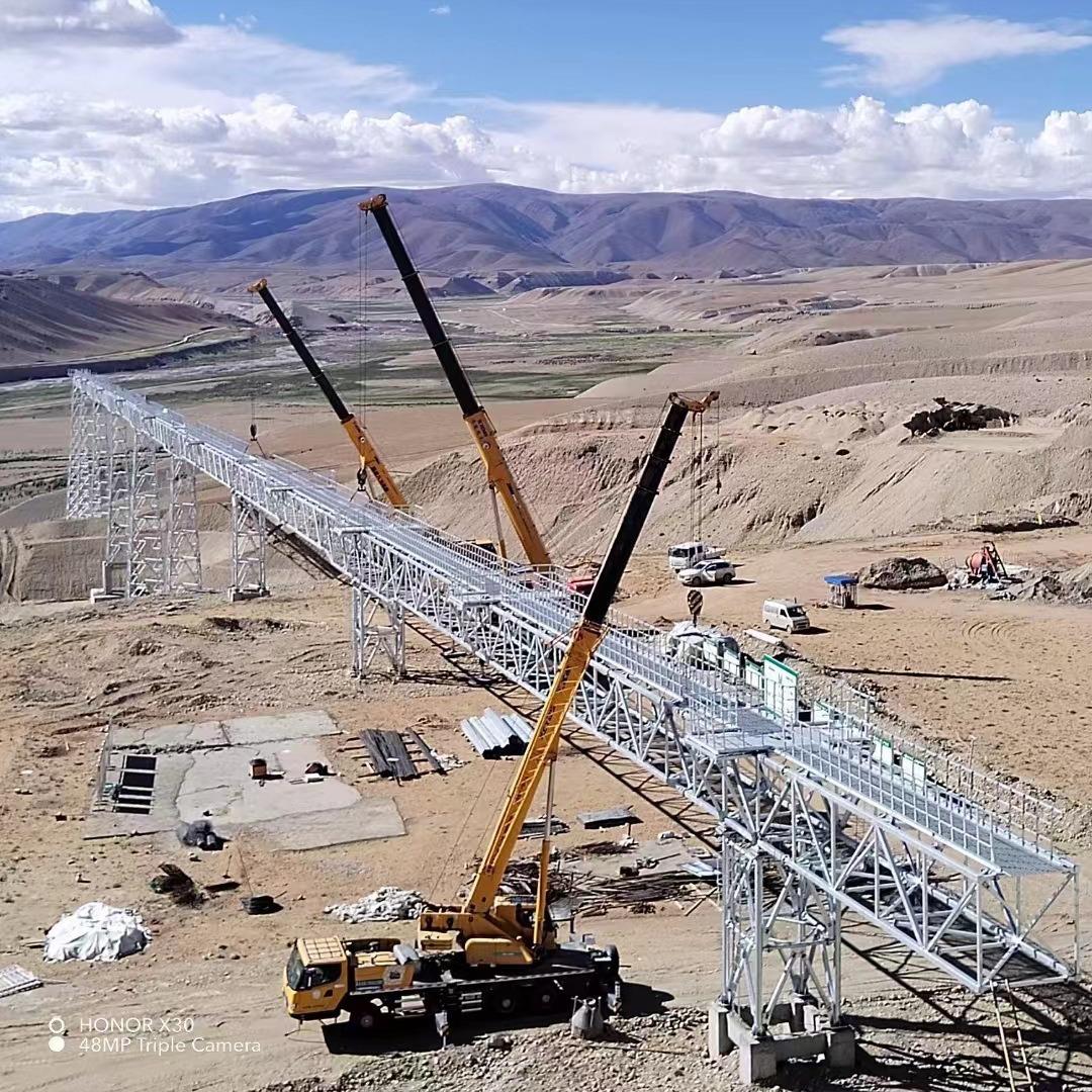 变电站电力架构机场钢结构焊接加工制作钢结构廊桥