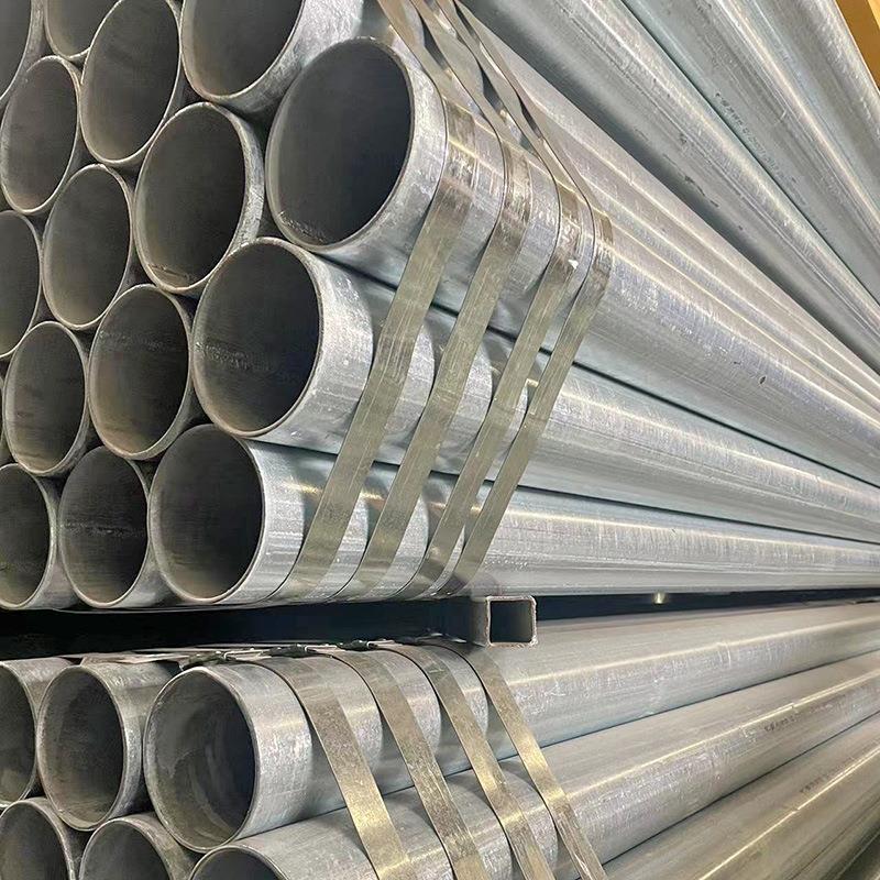 现货Q235给水用镀锌钢管国标大棚镀锌管2寸*2.75DN50镀锌圆管