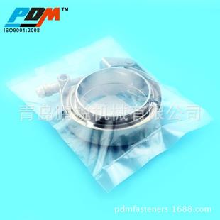 液体管道.发动机排气管不锈钢V型卡箍寸管夹AMJ0英76.2mm