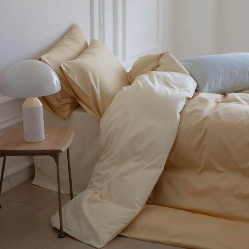 1贡00支长棉缎床上三四件套全棉纯ydyy棉套轻奢纯色床绒单被床笠