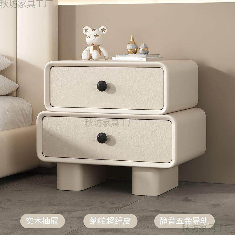 奶网油风床头柜免安装红约现代简皮质ARR复古收纳柜实木家用卧室,玩具/童车/益智/积木/模型,其它,淘宝优惠券,粉丝福利购,淘宝优惠卷