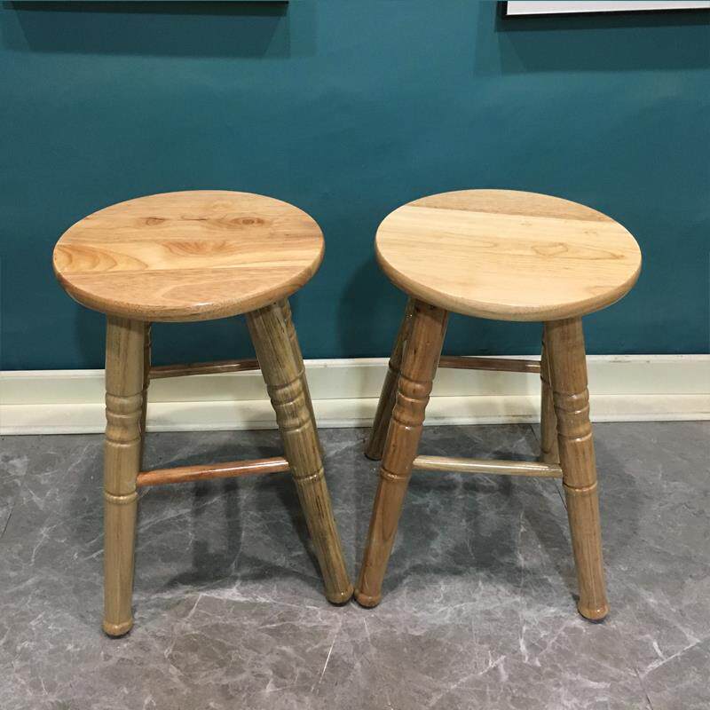 6R凳做旧家用实木子美式乡村客凳厅22-045矮休几闲餐凳梳妆茶高凳