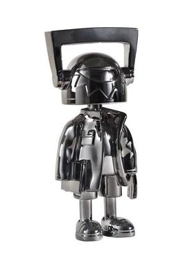 H1640A现轻奢树脂电镀电太代人摆件视柜书柜装饰品桌面摆空设