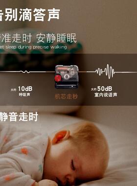 钟挂表钟客厅2家用时尚02约4新款时钟挂QAA53177墙餐厅现代简静音