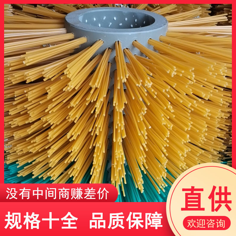 养殖厂牛体刷蹭痒固定挠痒痒蹭痒硬毛小直径毛刷滚辊工厂定 制