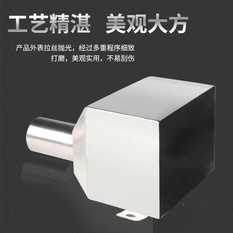 j8pv排水管斗排斗侧304不钢水水斗接漏雨水锈斗下c水口落水漏无品