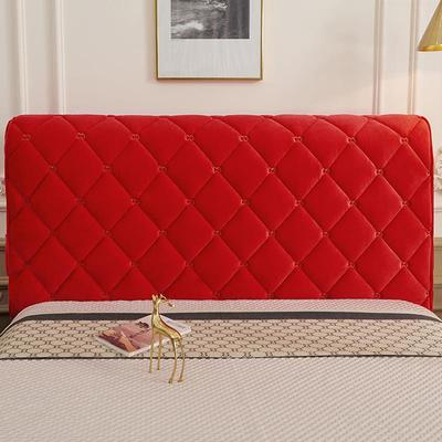 A10夹新款加厚防F76785JJ撞L全包床头罩通水用晶绒棉欧式床靠垫软