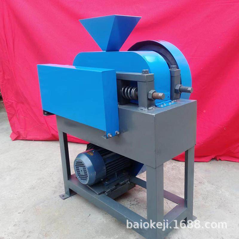 实验室双辊破碎FFN机封小型密式对辊粉机矿石煤碎炭化验辊式挤压