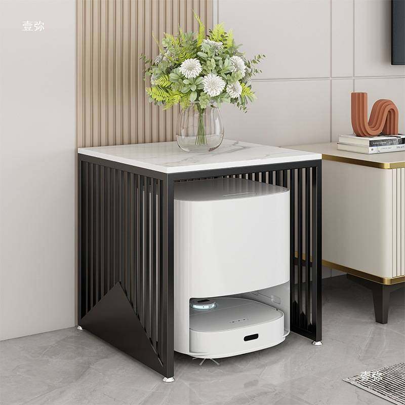 扫地机器人置物架科沃斯基站柜石头云鲸小桌子沙发边几可移动