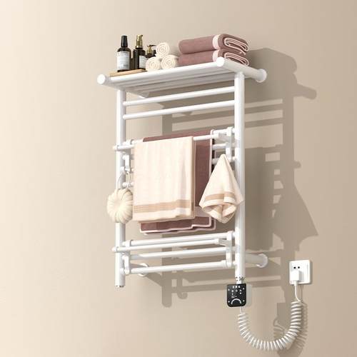 电热毛巾架家用浴巾烘干架智能电加热恒温置物架APP控制P16