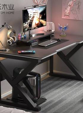 电桌脑桌室台式竞简易电桌椅家用书学生写字台卧桌子工作UWD台办公桌