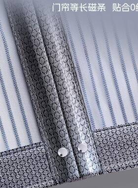 防蚊门全帘2025新款纱门吸自沙GCZ门家用夏季磁条性磁静音纱粘窗