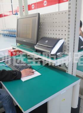 厂现货防静电家胶CXB01皮验电脑桌实台流水线工作台皮防静电通过