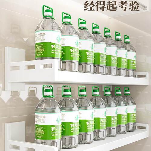 厨F99J6J98房不钢微波炉置物架壁挂式白多味功能免打孔锈家用调料