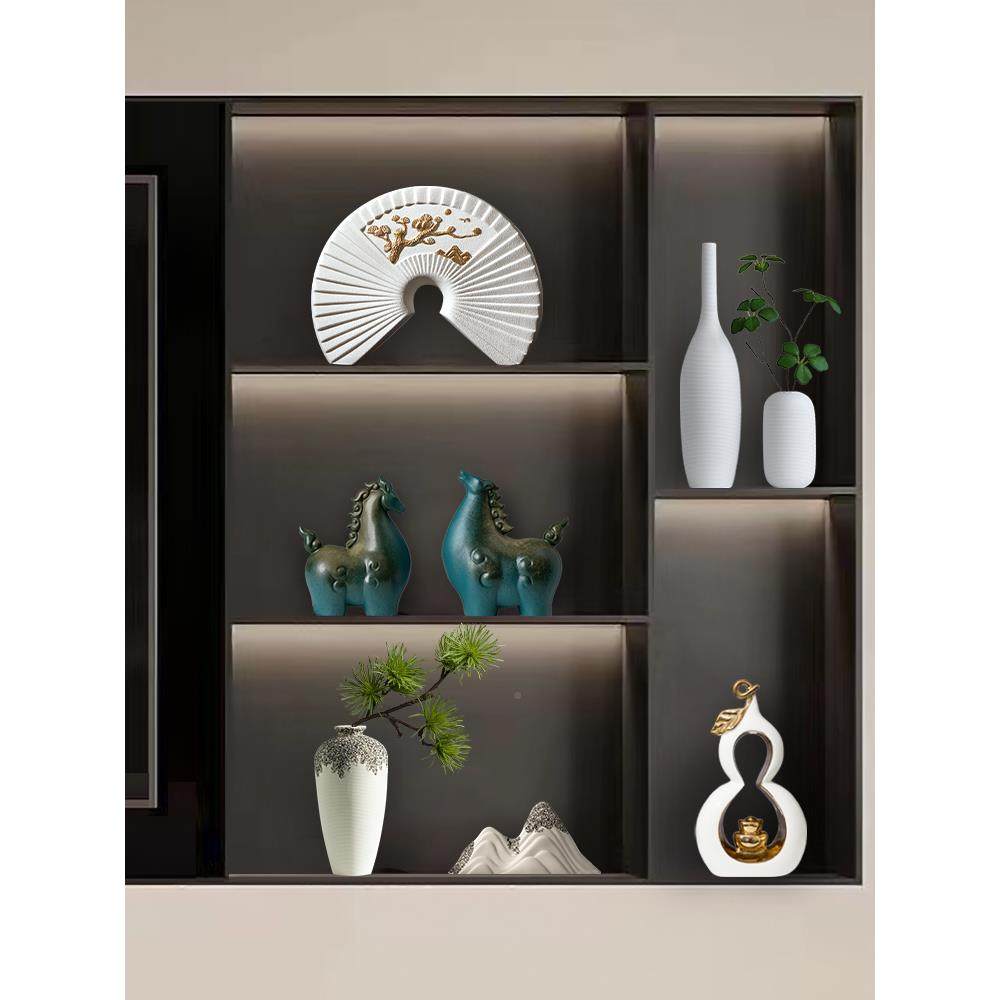 办新中式创品意摆件家居品轻奢客厅酒柜F77J79MS电视柜公室装饰饰,家居饰品,装饰摆件,淘宝优惠券,粉丝福利购,淘宝优惠卷