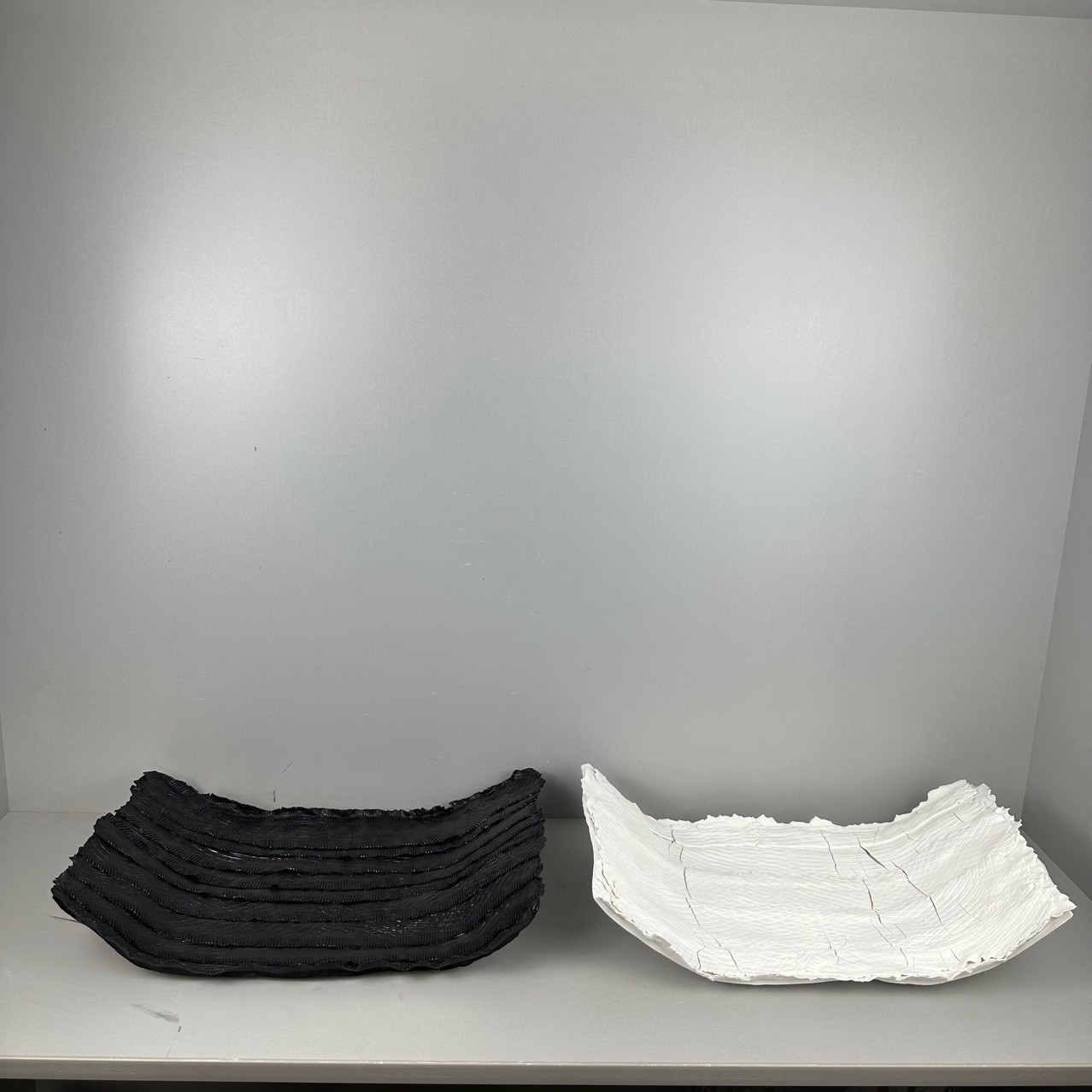 新中式现代简约手工陶瓷果盘摆件样板房售楼处餐桌客厅茶几饰品