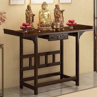 中式桌子供桌新玄关桌桌条供64案古风条几长条进门靠墙入户玄关台