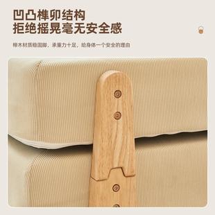 懒人沙发可躺可睡叠沙发床榻LRSF2422榻米豆人腐折块人类狗窝单躺