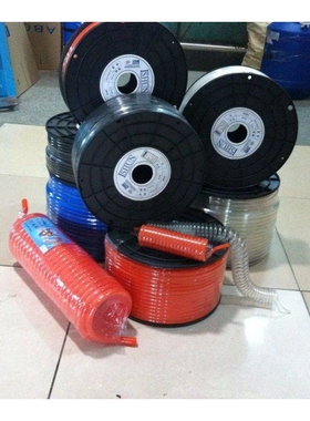 懋通 ISHUN聚氨酯PU夹纱管8*5/10*6.5/12*8气动胶管15BAR压力PU管