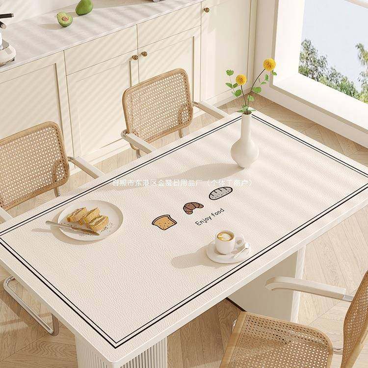桌布防水防油免洗防烫简约现代皮革桌垫餐桌垫桌布茶几布餐桌台布