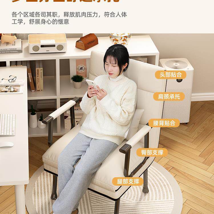 折叠床办可公室午休午睡床两用DL-02442躺椅坐家用两夏季可躺沙发