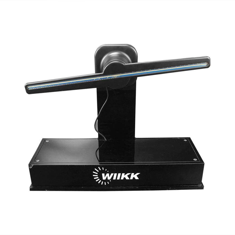 全息广告机保护罩42厘米LED风扇屏透明罩摆台式亚克力材质防护罩