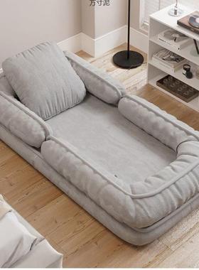 懒人沙发折椅网EIT叠红沙发床大房躺卧室阳台人类狗窝间榻榻米单