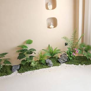 仿GH1039绿植植树造景组真饰合装高端大型仿生物室内阳台景观楼梯