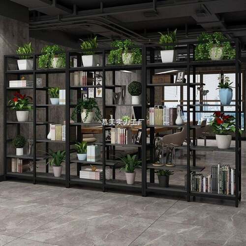 办货公室AXY隔断屏风理发店展列艺示架博古架陈架架置物架铁隔断