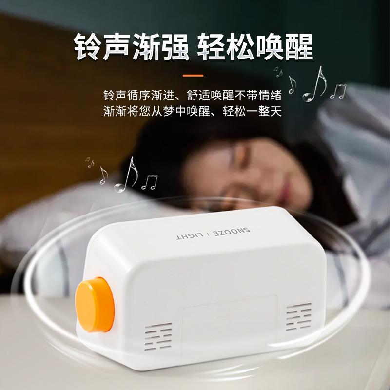 跨境品LED多功能电子时钟数字字智能电JB-8218闹新钟聪明子钟数闹