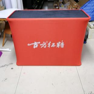 摆摊便携折叠促销台前椭圆形拍522拍桌台展示台中促销空式台厂家