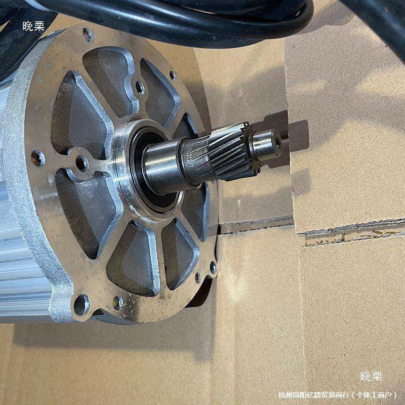 电动轮三车永磁同步电机铭尊60V20ALXX795400W同永磁步电机