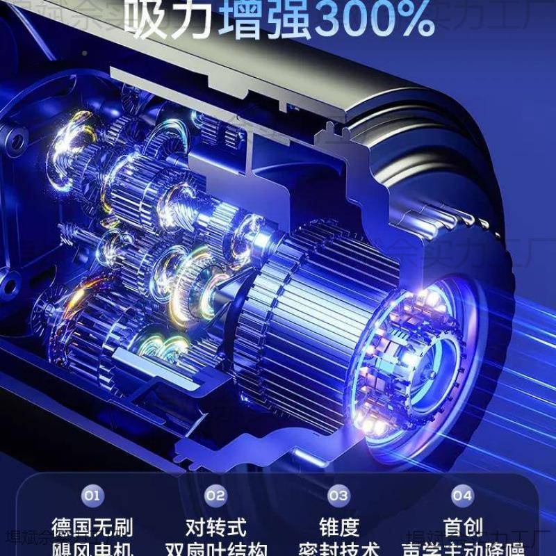 车载吸尘器507车充用无线电汽车家用大吸功率超力强小车型手持迷