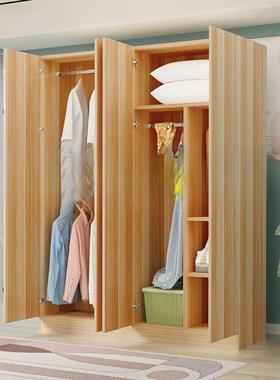 衣经柜家用卧室出租房实木现子代简约组型装柜子济简易储物柜LNZ