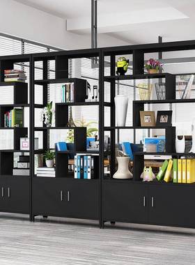 书架组客合多层展示架储物架子约铁艺代简现落地隔断置物DG-452架