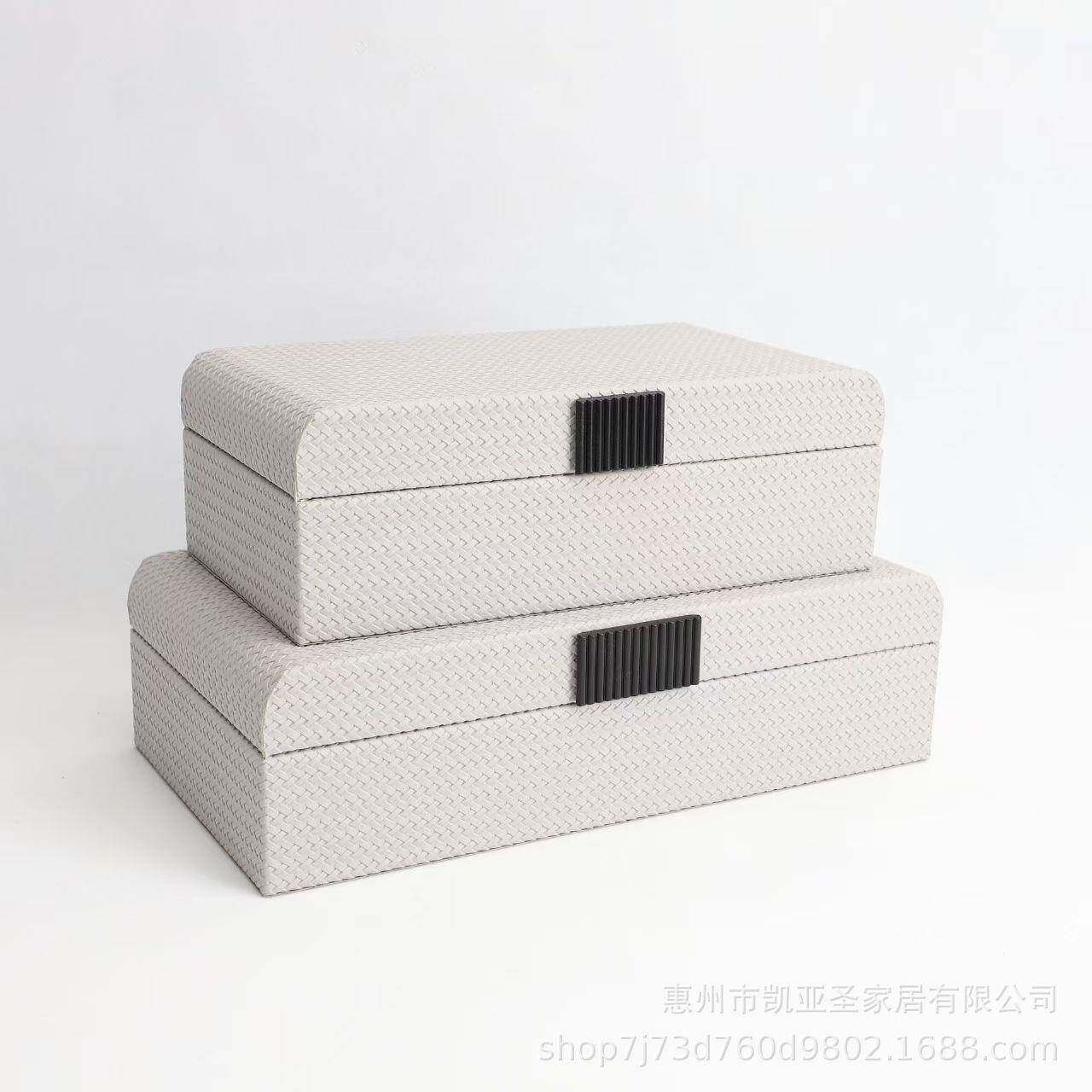 中板式样房装饰盒KYS151饰品收纳盒摆件卧床头衣帽间书新柜玄关室